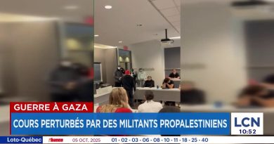 Université Concordia : perturbations de cours par des militants pro-Palestine