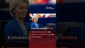 Ursula von der Leyen sous pression au Parlement