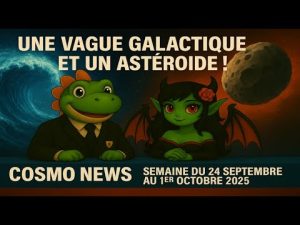Vague galactique et astéroïde : Actu du 24 sept. au 1er oct. 2025