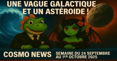 Vague galactique et astéroïde : Actu du 24 sept. au 1er oct. 2025