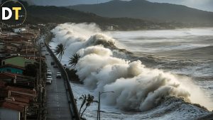 Vagues dévastatrices à Mazatlán : l'ouragan Priscilla frappe !