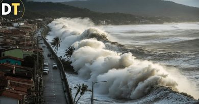 Vagues dévastatrices à Mazatlán : l'ouragan Priscilla frappe !