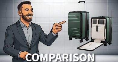 Valise Luggex FLO5 Extensible avec Poche Avant et Système de Verrouillage