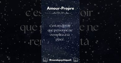 Valoriser son Amour Propre