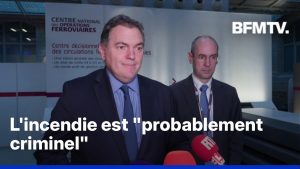 Vandalisme SNCF : Point presse du ministre Philippe Tabarot