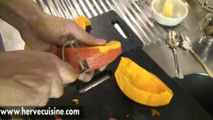 Velouté de potimarron et muscade : la recette d'Hervé