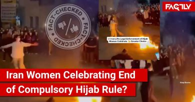 Vérification : Des femmes iraniennes célèbrent-elles la fin du hijab ?