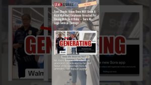 Vérification : La vidéo ne montre pas un employé de Walmart arrêté