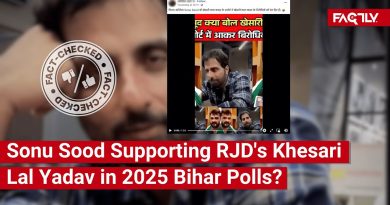 Vérification : Sonu Sood soutient-il Khesari Lal Yadav en 2025 ?