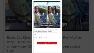 Vérification : Un policier raciste expulse un agent du FBI ?