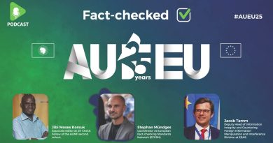 Vérification des faits : #AUEU25