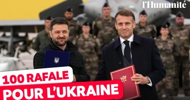Vidéo. En plein scandale de corruption, Zelensky obtient 100 Rafale de Macron - L'Humanité