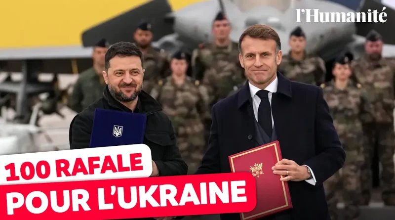 Vidéo. En plein scandale de corruption, Zelensky obtient 100 Rafale de Macron - L'Humanité