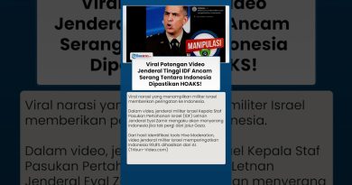 Vidéo Jenderal IDF menaçant l'Indonésie : Info fausse !