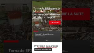 Vigilance météo : dépression active en cours