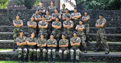 Visite guidée pour des stagiaires volontaires du RSMA