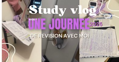 Vlog d'étude : Une journée de révisions productive