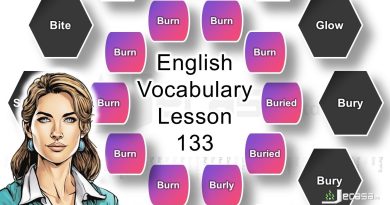 Vocabulaire Anglais - Leçon 133 : Synonymes de "Burly" à "Burn"