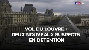 Vol au Louvre : deux suspects arrêtés