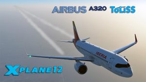 Vol complet A320 Marseille ✈ Madrid sur X-Plane 12