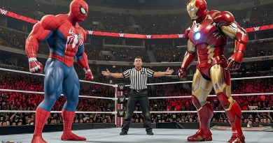WWE 2K24 : Spider-Man affronte Iron Man sur PS5