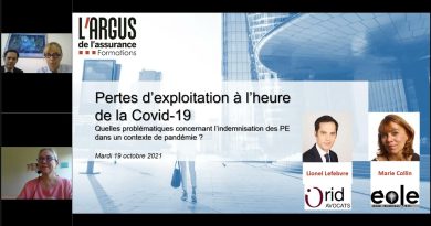 Webinaire : Actualités sur la perte d'exploitation