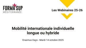 Webinaire Erasmus Days 2025 : Mobilité internationale hybride
