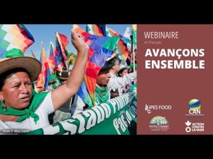 Webinaire IPES-Food : Ensemble vers de nouvelles avancées