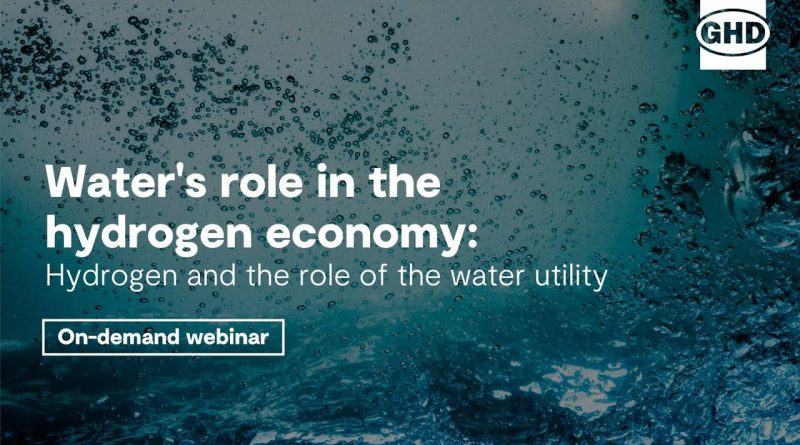 Webinaire : L'eau, clé de l'économie hydrogène