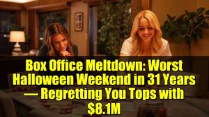 Week-end d'Halloween : Pire box-office en 31 ans, 'Regretting You' en tête