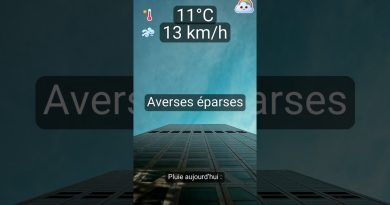 Wellington : Averses éparses et 11°C aujourd'hui