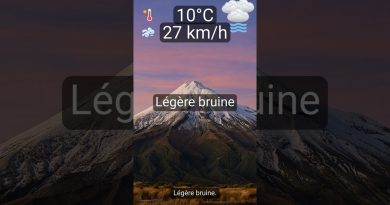 Wellington : Bruine légère et 10°C aujourd'hui