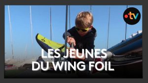 Wing foil : les jeunes en route vers les championnats de France