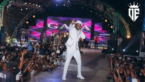 Winky D en concert à l'Odyssey Kadoma, Zimbabwe