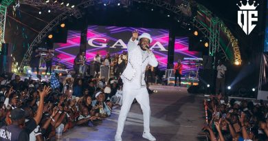 Winky D en concert à l'Odyssey Kadoma, Zimbabwe