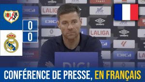 Xabi Alonso en conférence après Rayo 0-0 Real Madrid
