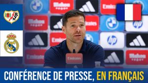 Xabi Alonso en conférence avant le match contre Rayo Vallecano