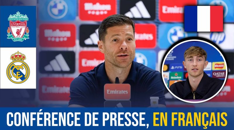 Xabi Alonso et Huijsen face à la presse avant Liverpool