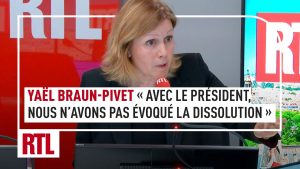 Yaël Braun-Pivet : Pas de discussion sur la dissolution avec le président