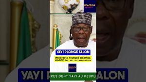 Yayi Boni brise le silence lors de sa rencontre avec Talon