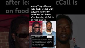 Young Thug soutient Kevin McCall avec générosité 💰👏🏾