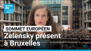 Zelensky au sommet européen sur l'Ukraine et les avoirs russes