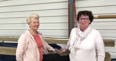 Colette Comellas suit des cours de gymnastique dans l'Eure depuis 50 ans avec sa professeure