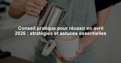 Conseil pratique pour réussir en avril 2026 : stratégies et astuces essentielles