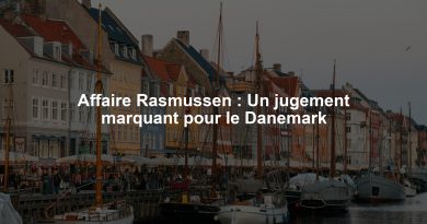 Affaire Rasmussen : Un jugement marquant pour le Danemark