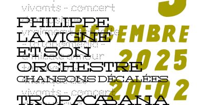 Philippe Lavigne et son orchestre : Concert de musique actuelle le 5 décembre 2025 à Labomedia