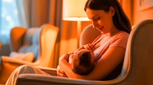 Illustration de l'impact limité de la glycémie maternelle sur la qualité du lait lors de l'allaitement chez les mères diabétiques.