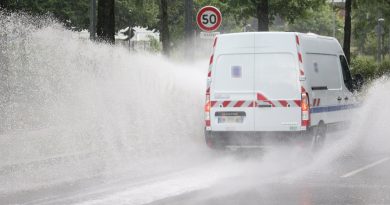 Alpes-Maritimes : vigilance orange pour pluie-inondation dimanche, fortes pluies près de Nice
