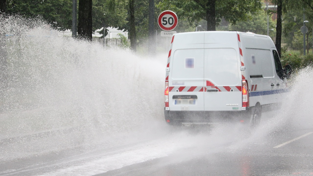 Alpes-Maritimes : vigilance orange pour pluie-inondation dimanche, fortes pluies près de Nice
