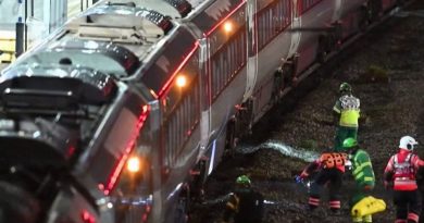 Une attaque à l'arme blanche dans un train en Angleterre suscite l'incrédulité à Halloween